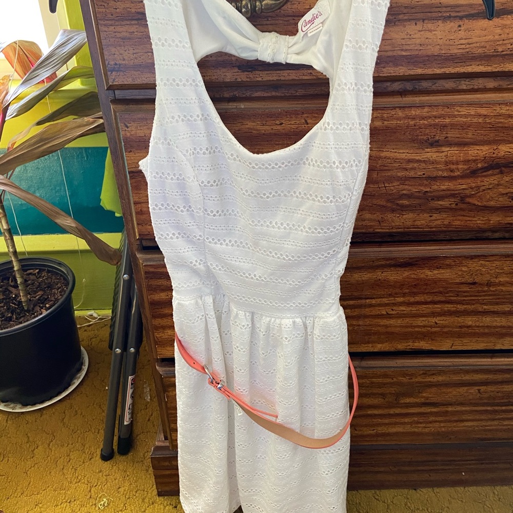 White dress